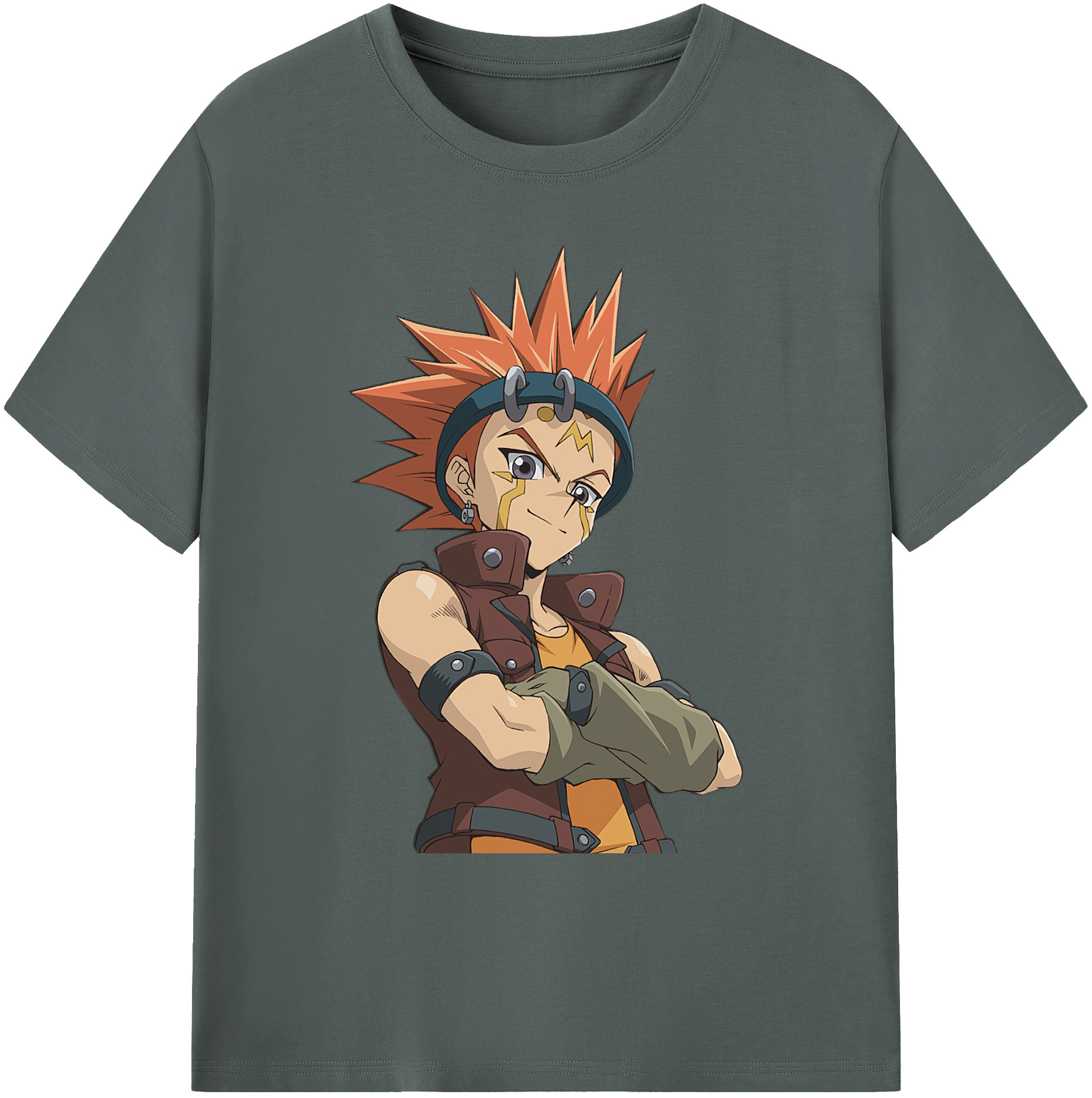 （画像用） 遊☆戯☆王 Yu-Gi-Oh! 綿100％ メンズ半袖Tシャツ｜肌触りやわらか＆通気性